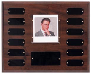 Cherry Finish Photo Plaque III (10 1/2"x13")